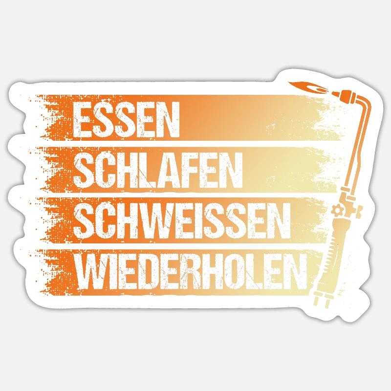 Welding Welding Workers Welder Sticker size S (10 x 10 cm)