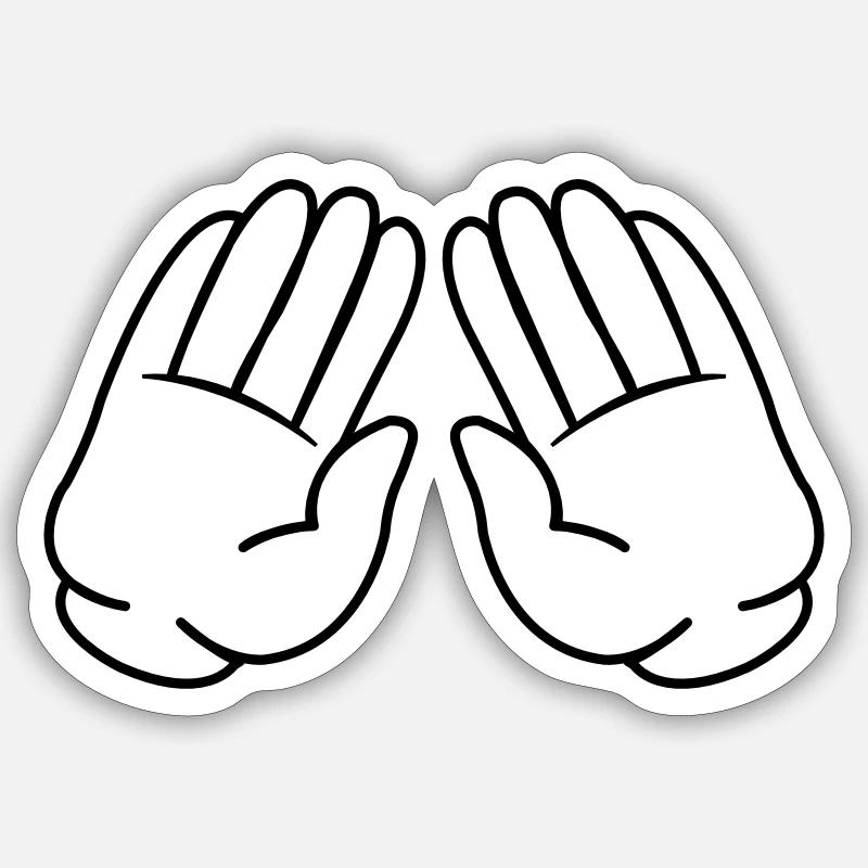 Sticker Größe S (10 x 10 cm) - 