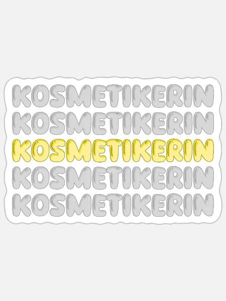 - Sticker size S (10 x 10 cm) - white matte