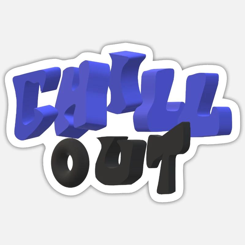 Chill doch Sticker Größe S (10 x 10 cm)