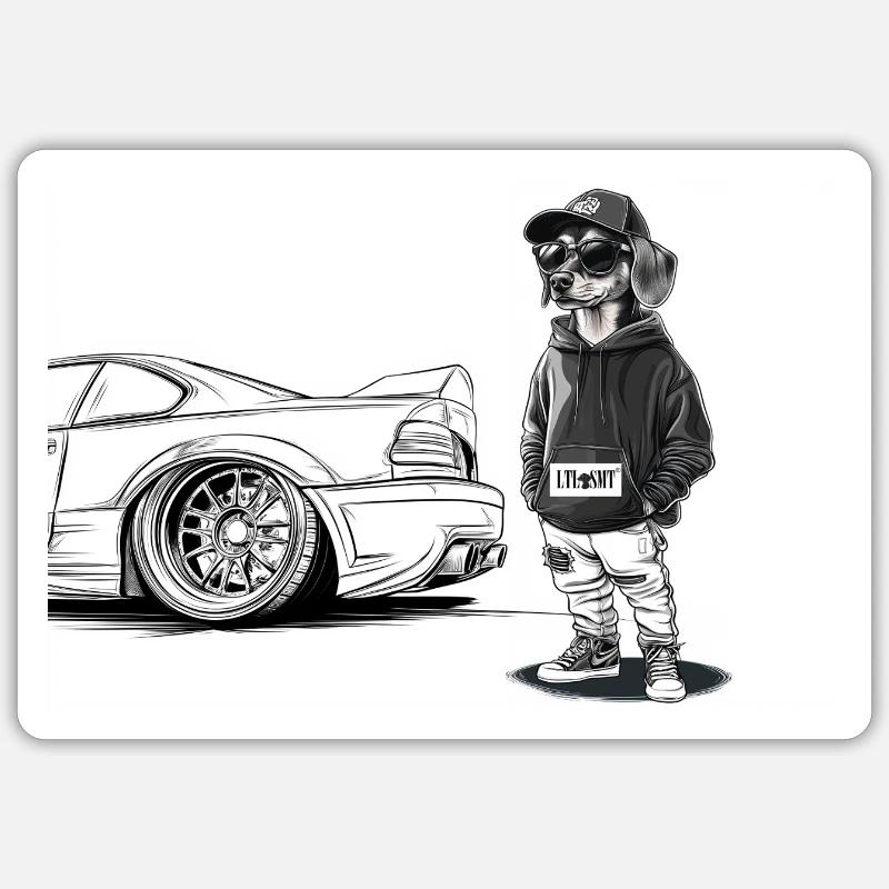 Sticker Größe S (10 x 10 cm) -