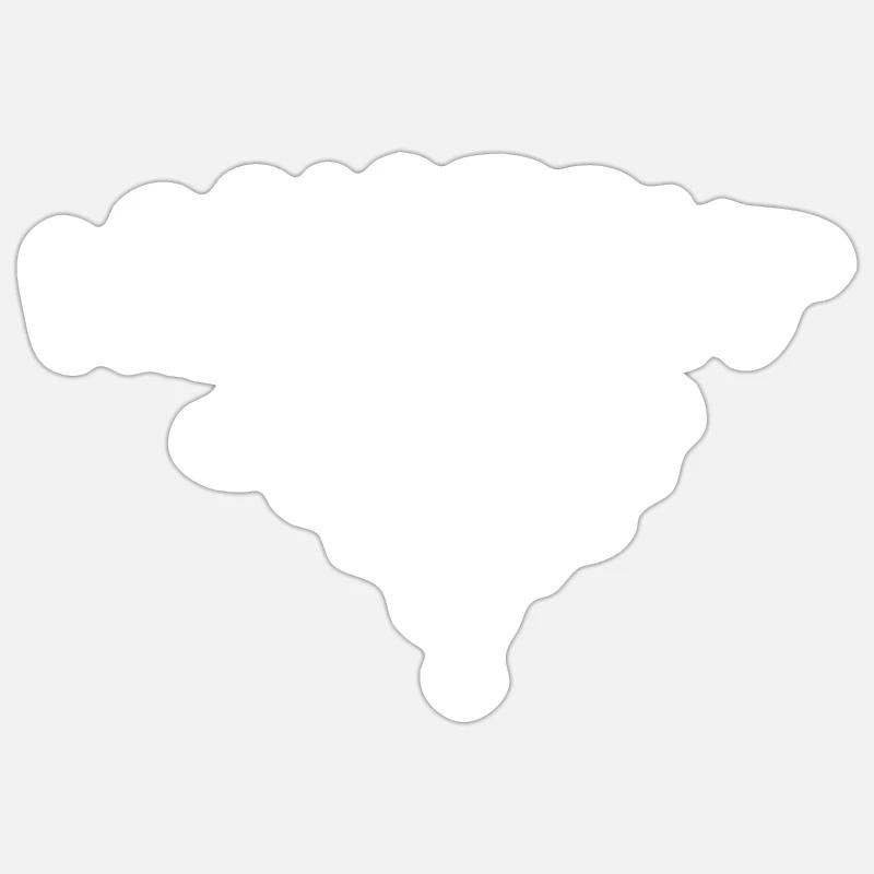 Assistant - Sticker taille S (10 x 10 cm) - blanc mat