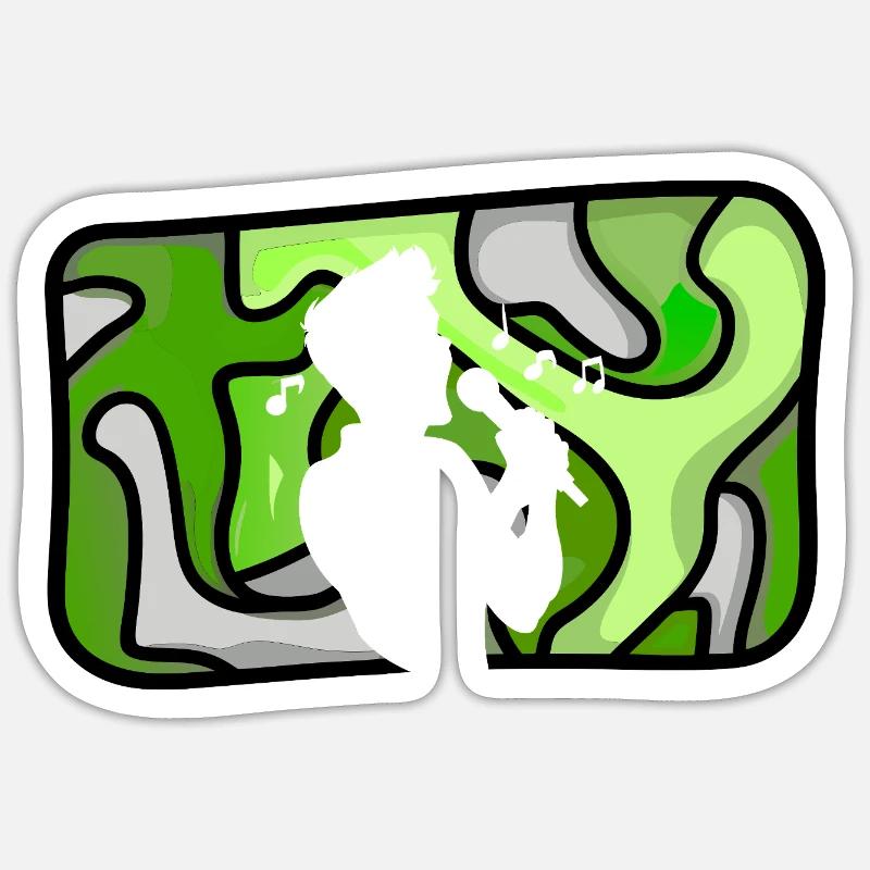 Sticker Größe S (10 x 10 cm) - 