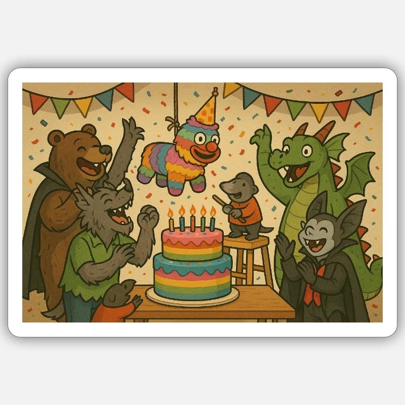 Sticker Größe S (10 x 10 cm) - 