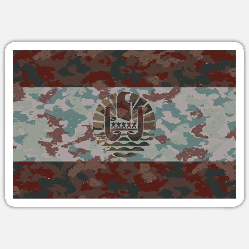 French Polynesia Sticker size S (10 x 10 cm)