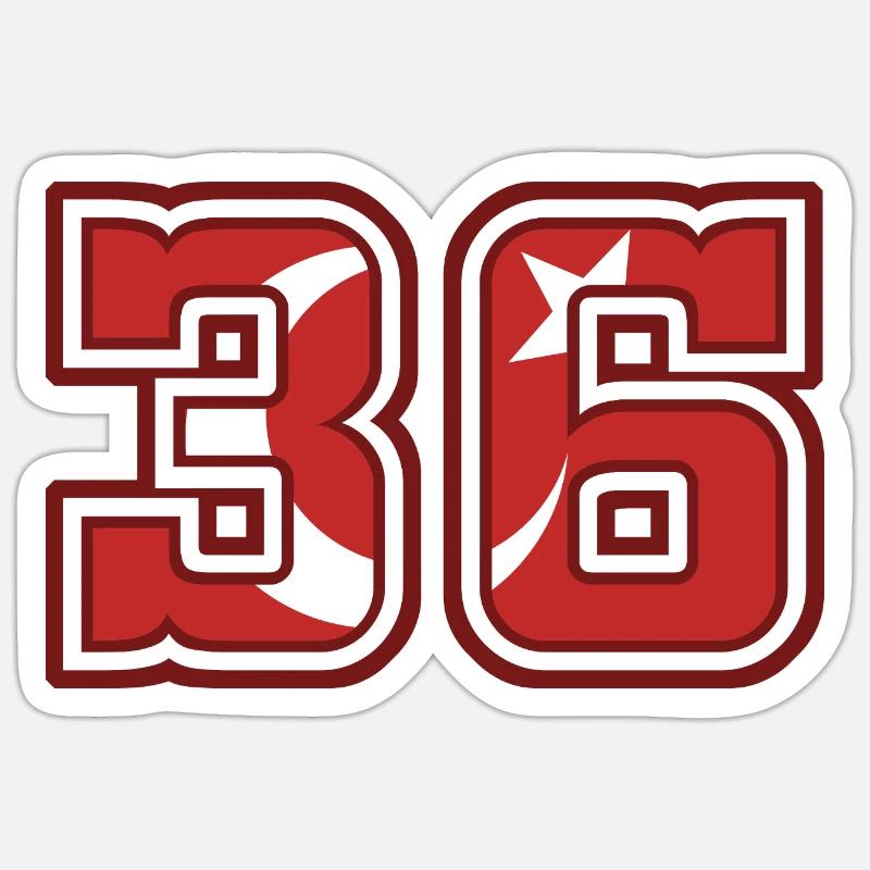 Kars - Sticker size S (10 x 10 cm) - white matte