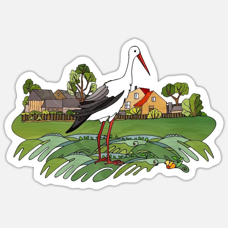 Sticker Größe S (10 x 10 cm) - 
