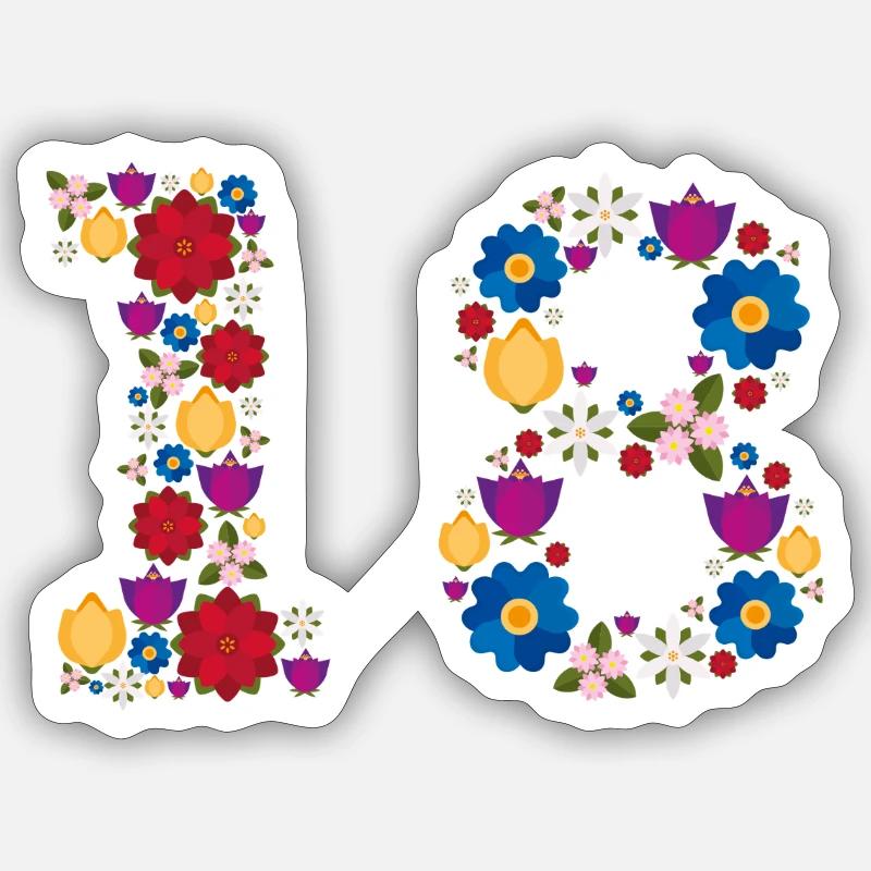 Sticker Größe S (10 x 10 cm) - 