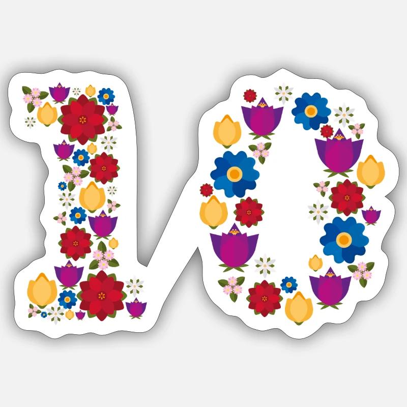 Sticker taille S (10 x 10 cm) - 