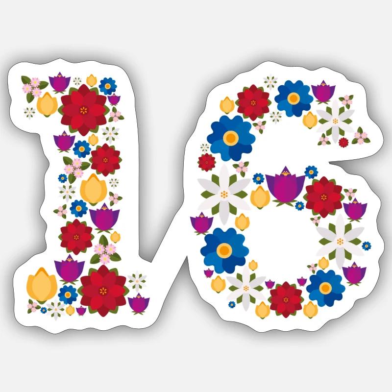 Sticker Größe S (10 x 10 cm) - 