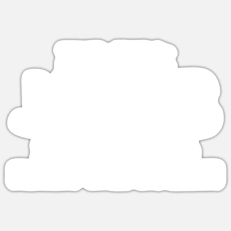 Jacob - Sticker size S (10 x 10 cm) - white matte