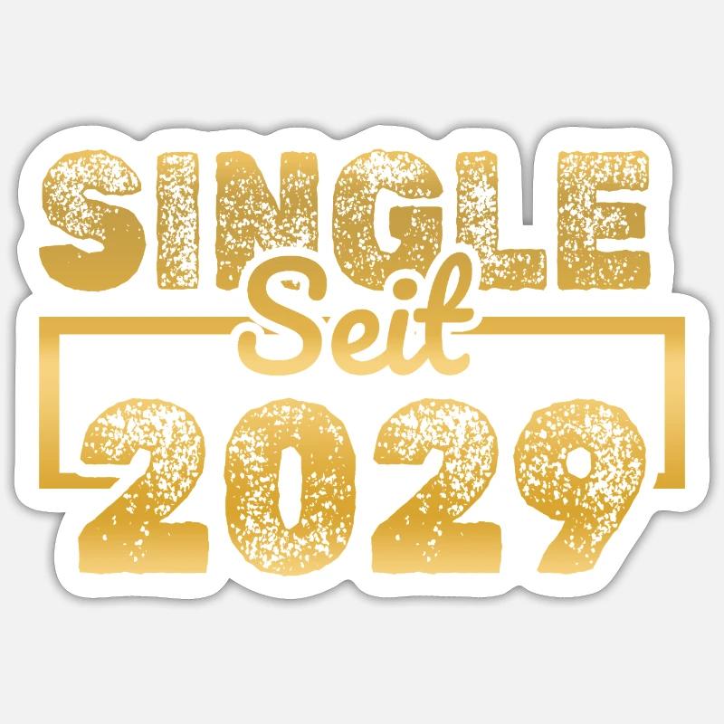 2029 - Sticker size S (10 x 10 cm) - white matte