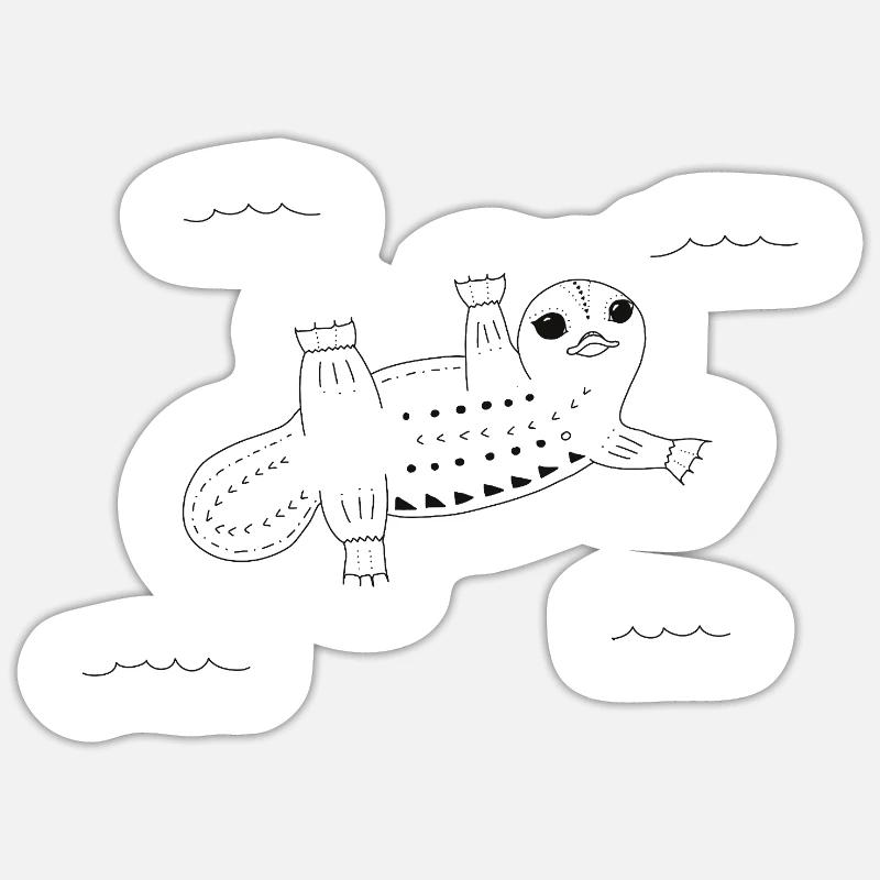 Sticker taille S (10 x 10 cm) - 