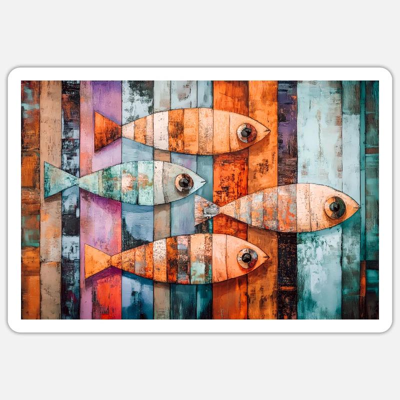 Sticker Größe S (10 x 10 cm) - 