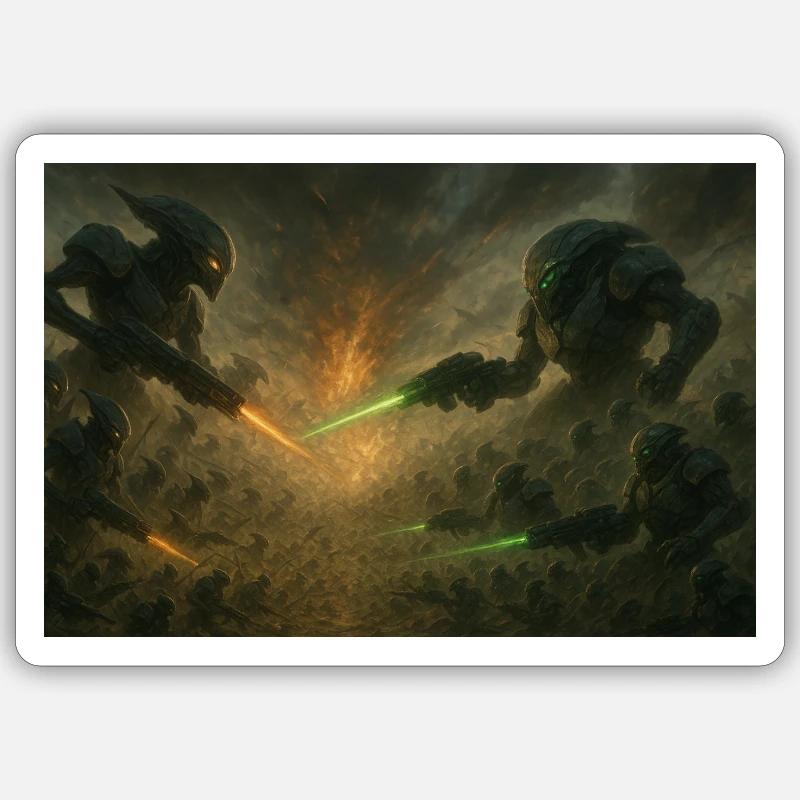 Sticker Größe S (10 x 10 cm) - 