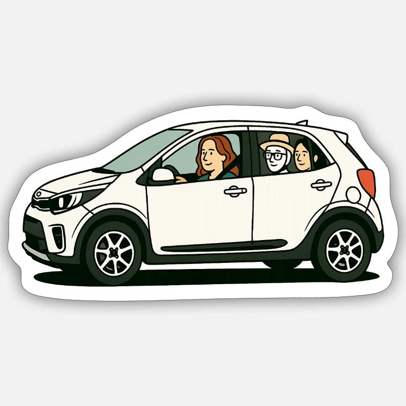 Sticker taille S (10 x 10 cm) - 