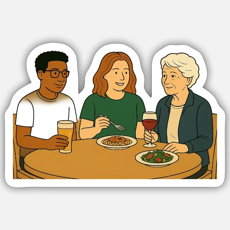 Sticker taille S (10 x 10 cm) - 