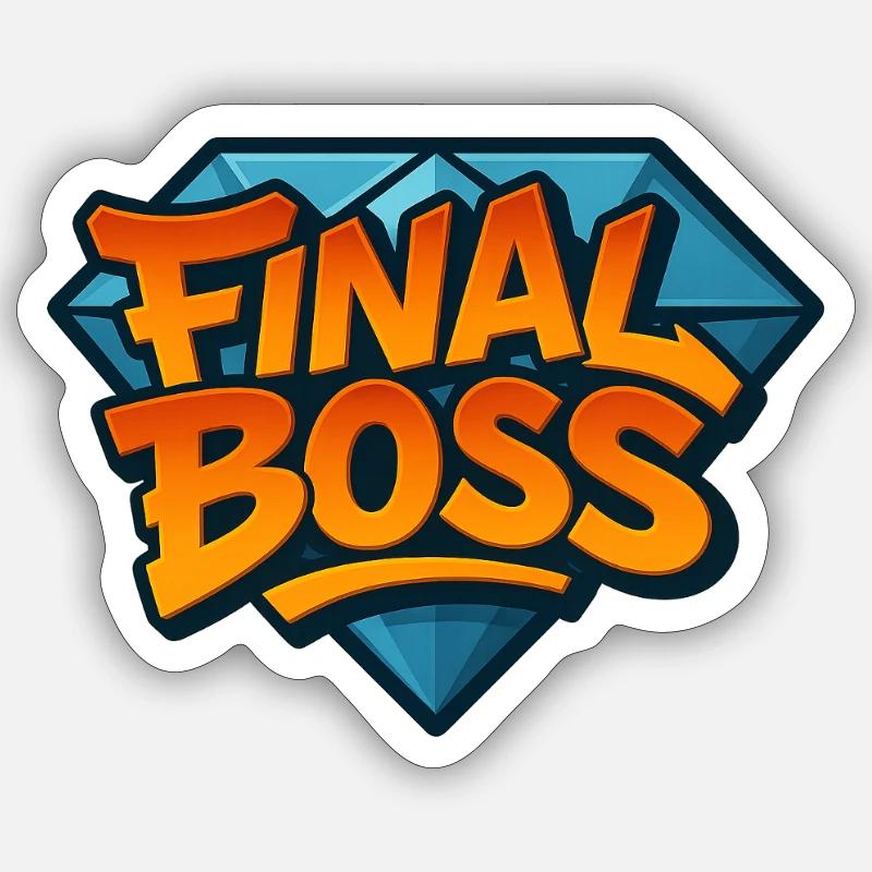 Final - Sticker taille S (10 x 10 cm) - blanc mat
