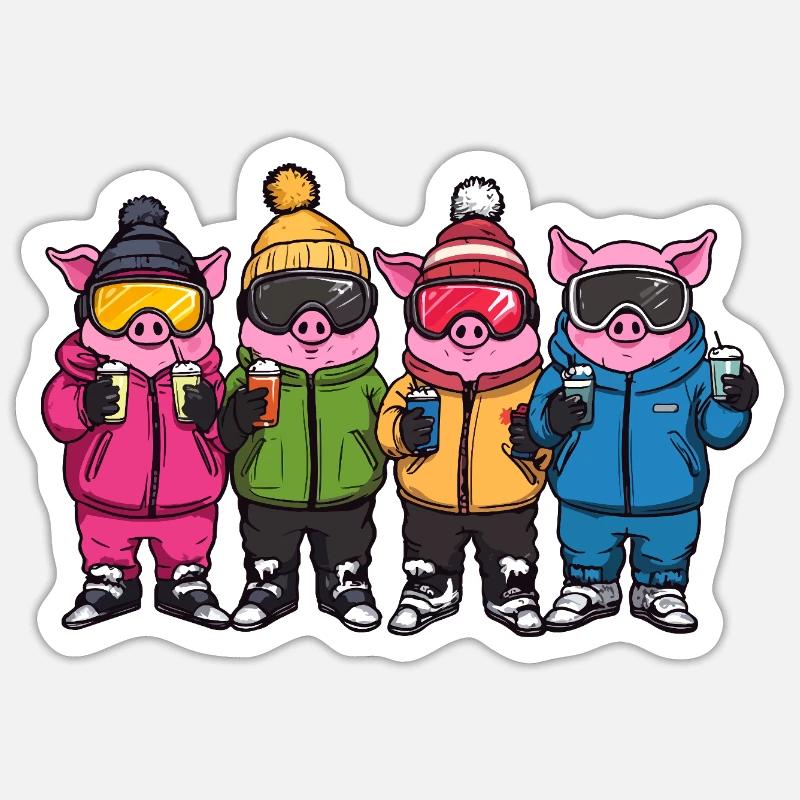 Sticker size S (10 x 10 cm) - 