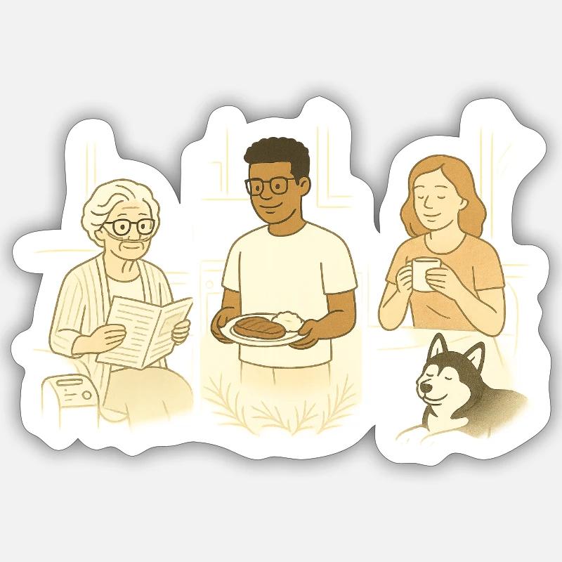 Sticker size S (10 x 10 cm) - 