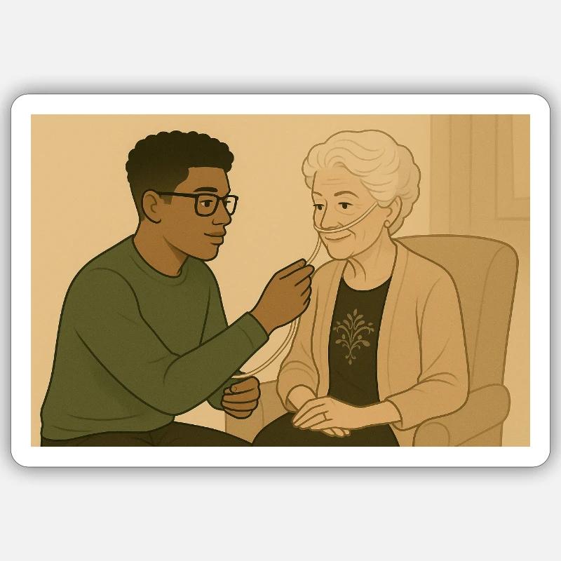 Sticker size S (10 x 10 cm) - 