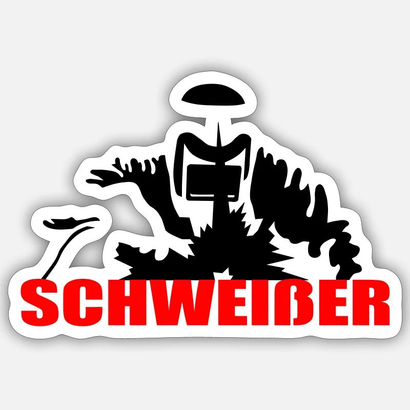 welder Sticker size S (10 x 10 cm)