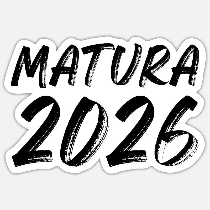 Matura 2026 Sticker size S (10 x 10 cm)