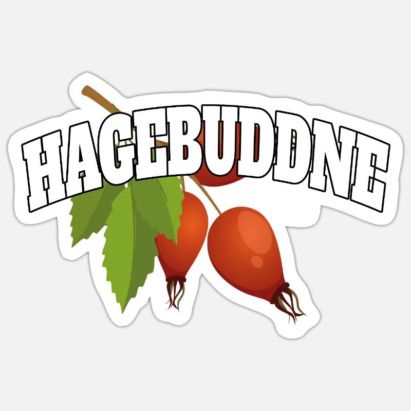 Hagebuddne – Pun Meme Saying Sticker size S (10 x 10 cm)
