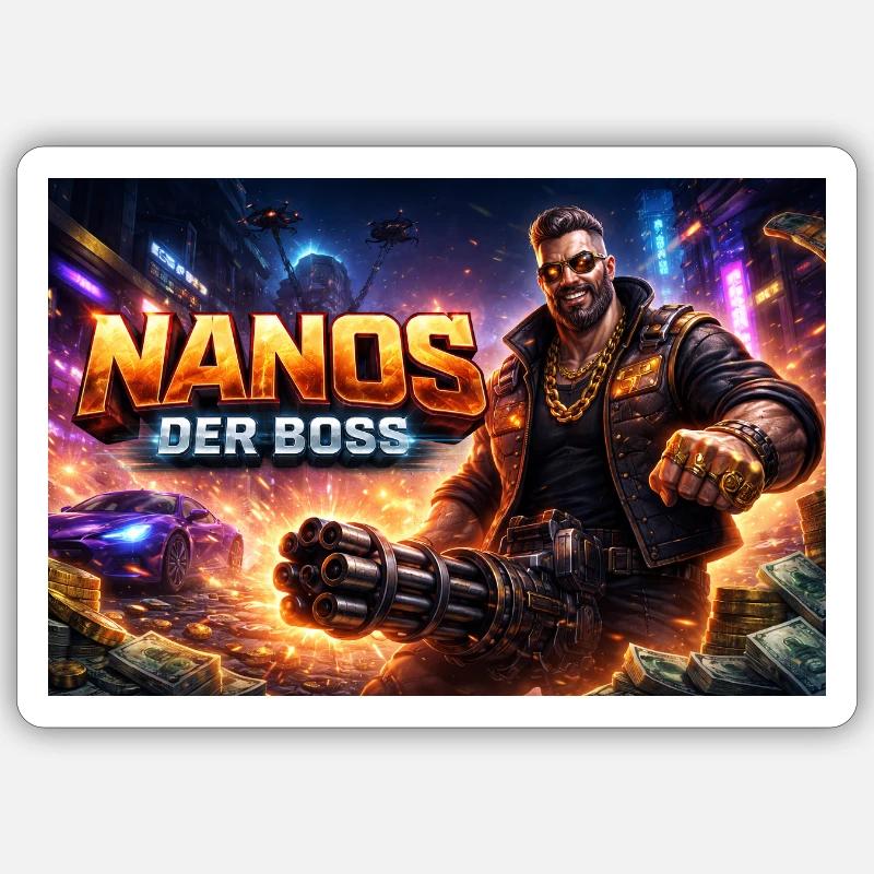 Sticker taille S (10 x 10 cm) - 