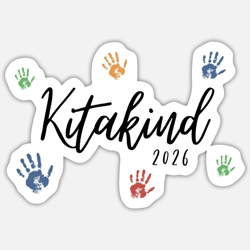 Kitakind 2026 - Sticker size S (10 x 10 cm) - white matte