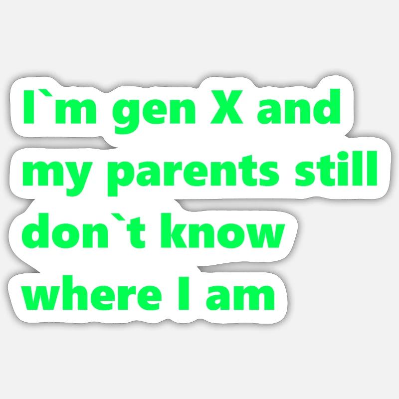 Sticker Größe S (10 x 10 cm) - 