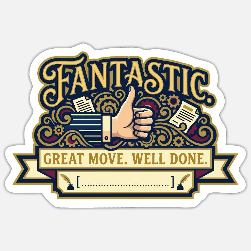 Sticker size S (10 x 10 cm) - 