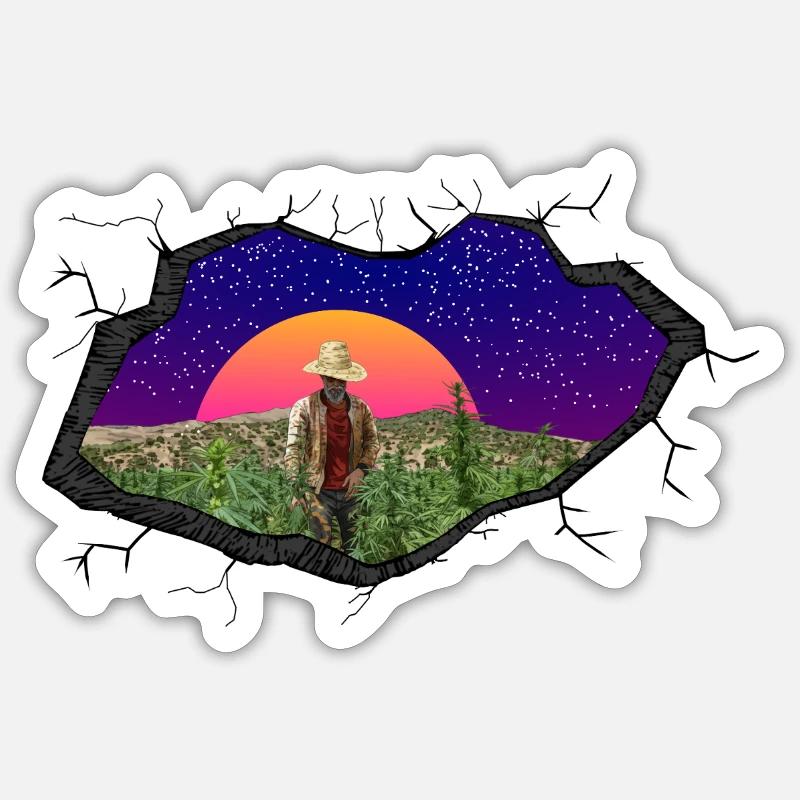 Sticker taille S (10 x 10 cm) - 