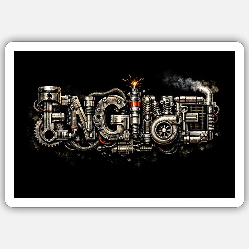 Sticker Größe S (10 x 10 cm) - 