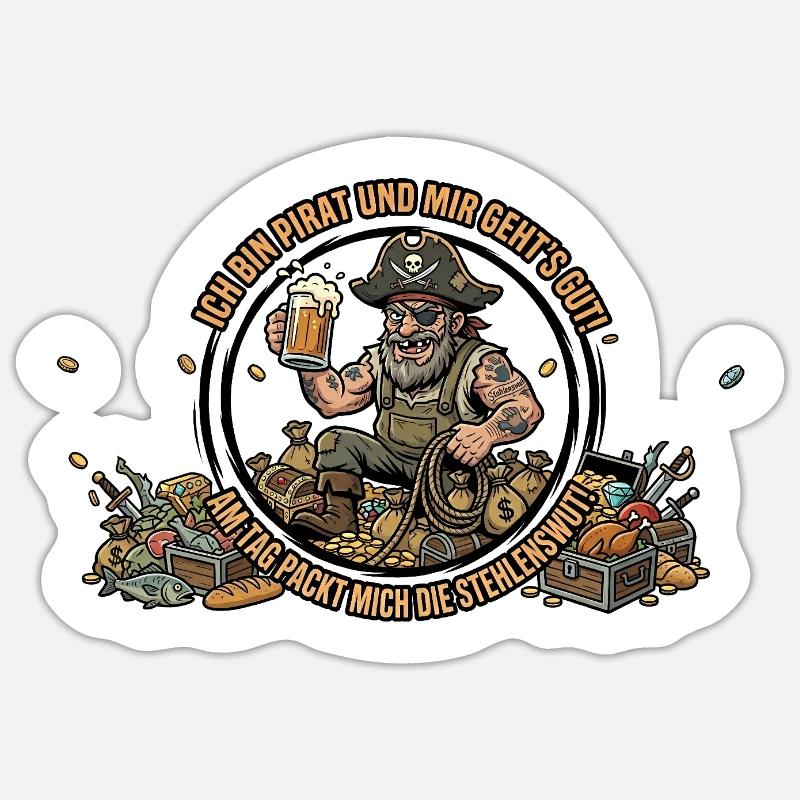 Sticker Größe S (10 x 10 cm) - 