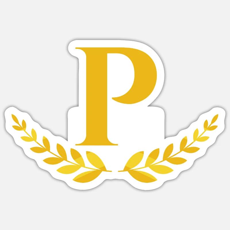 P - Sticker size S (10 x 10 cm) - white matte