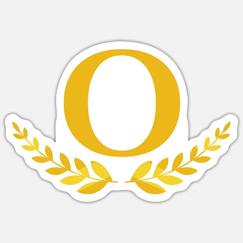 O Sticker size S (10 x 10 cm)