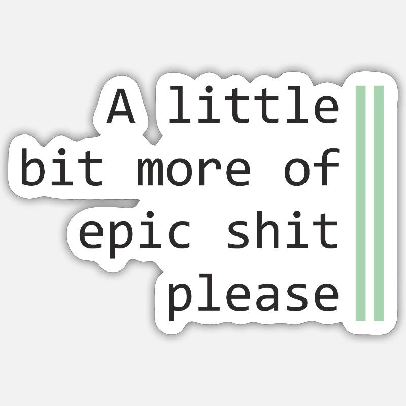 Sticker Größe S (10 x 10 cm) - 