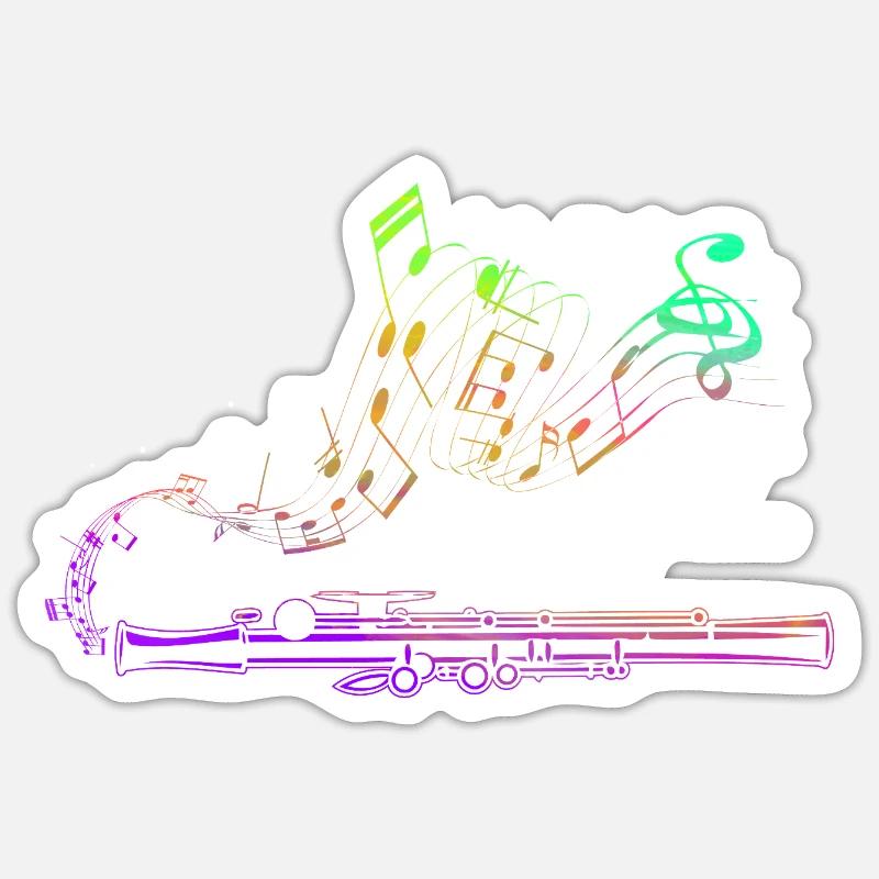 Fosse, section de percussions de marimbistes Sticker taille S (10 x 10 cm)