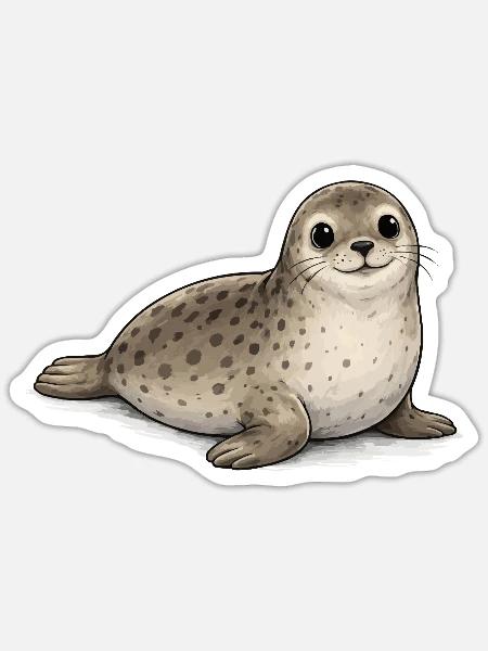 - Sticker size S (10 x 10 cm) - white matte
