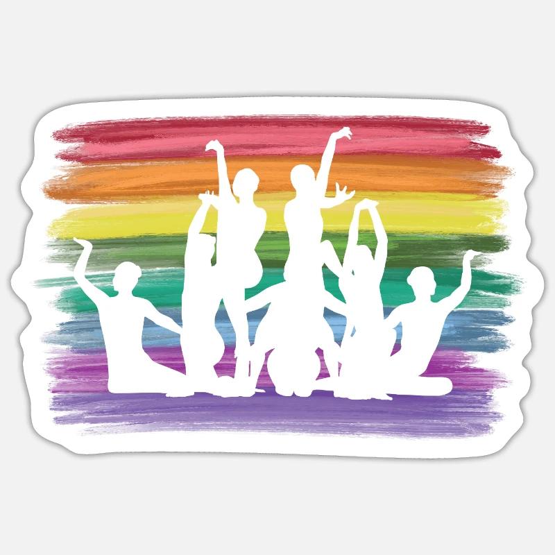 Sticker Größe S (10 x 10 cm) - 