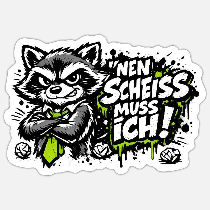 Sticker Größe S (10 x 10 cm) - 
