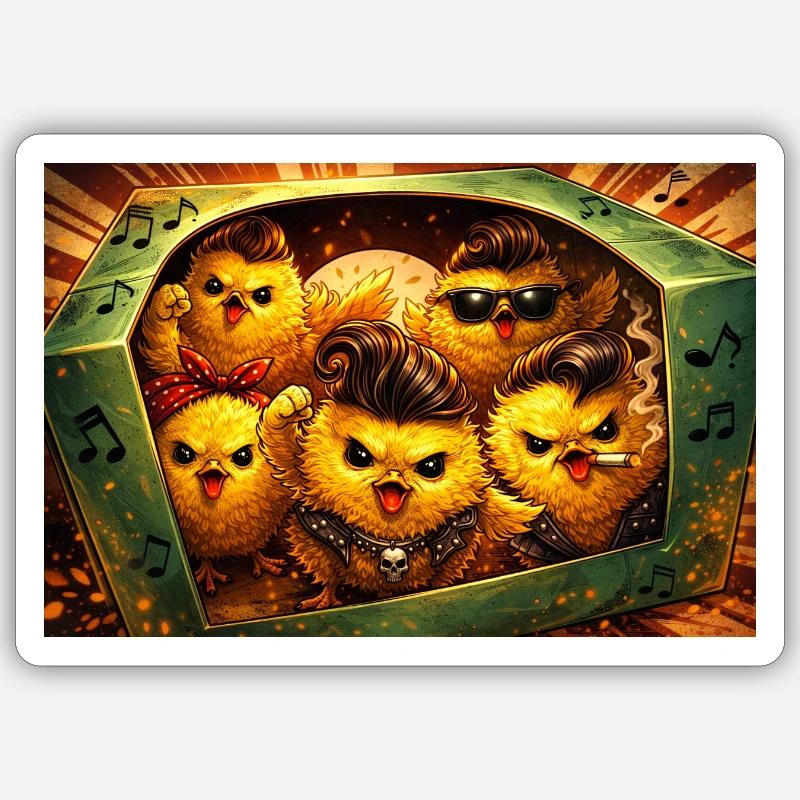 Sticker size S (10 x 10 cm) - 