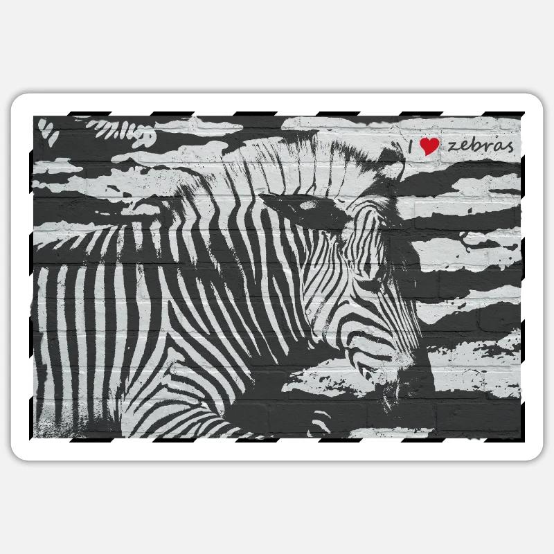 Sticker Größe S (10 x 10 cm) - 