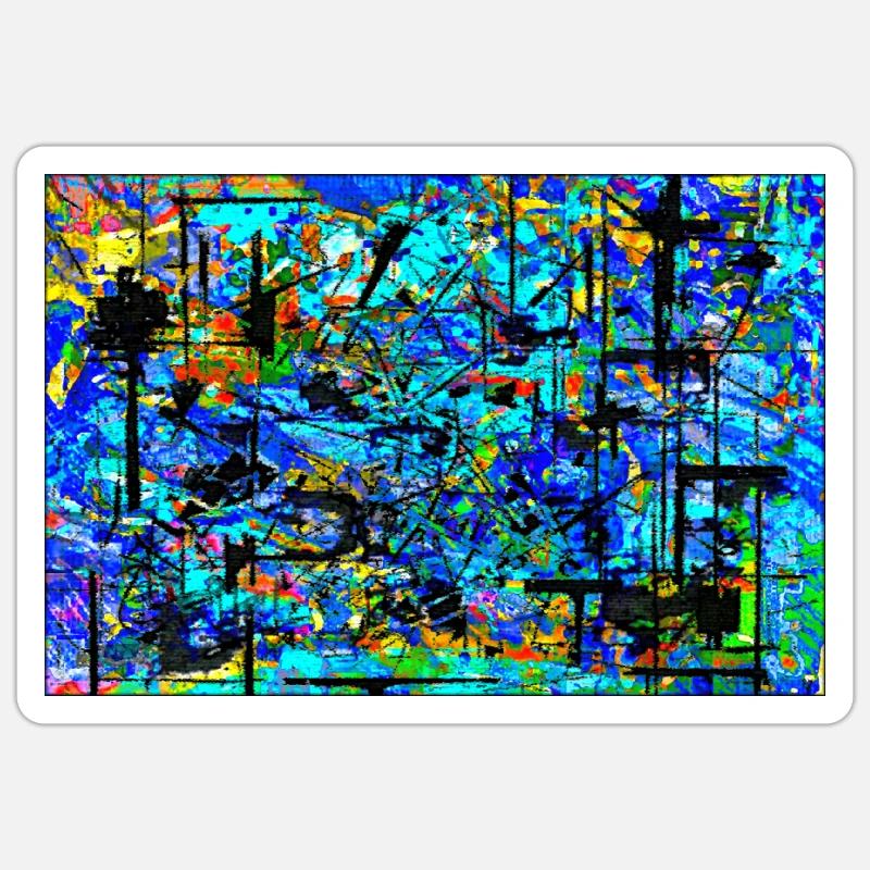 Sticker Größe S (10 x 10 cm) - 