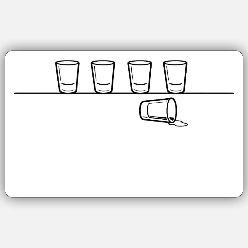 Sticker taille S (10 x 10 cm) - 
