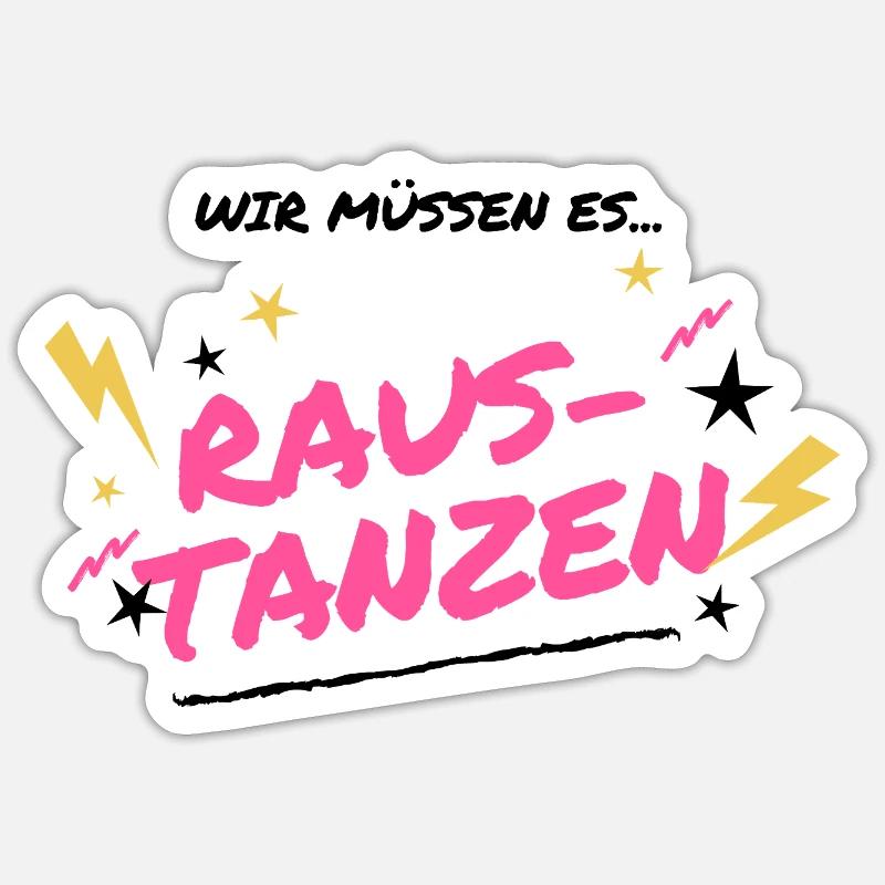 Sticker Größe S (10 x 10 cm) - 