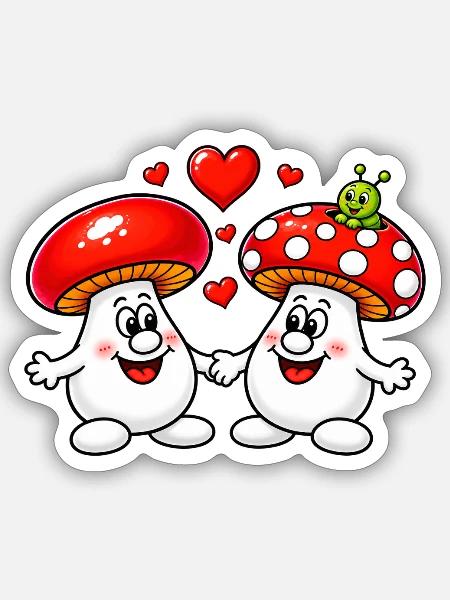 1000195766 - Sticker Größe S (10 x 10 cm) - Mattweiß