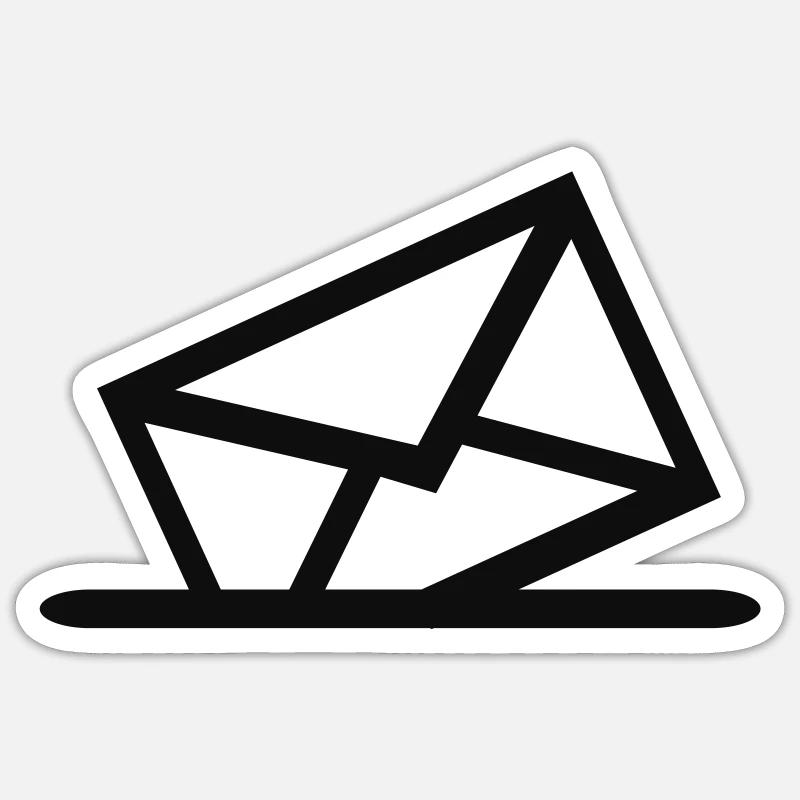 Mail Sticker size S (10 x 10 cm)