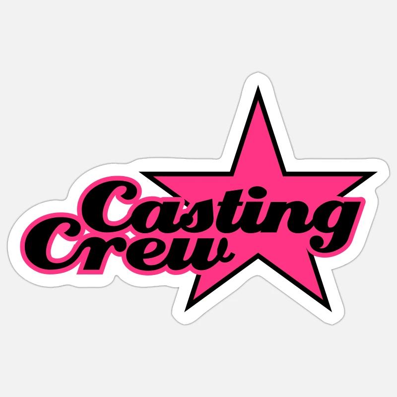 Casting Crew Sticker Größe S (10 x 10 cm)